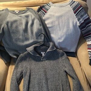 Cat & Jack Boys 10/12 medium Sweater Collection